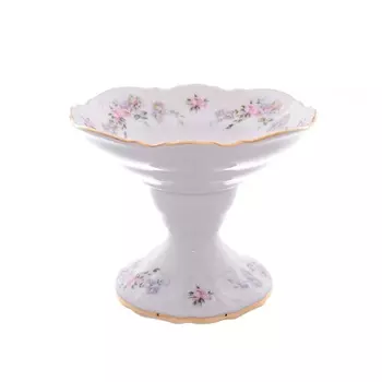 Конфетница 13 см Bernadotte Дикая роза золото