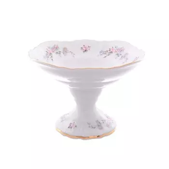 Конфетница 16 см Bernadotte Дикая роза золото