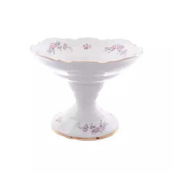 Конфетница 19 см Bernadotte Дикая роза золото