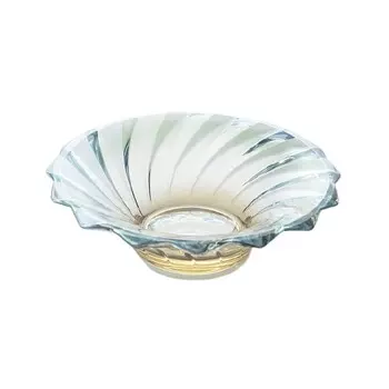 Конфетница 21 см Bohemia Gold Picadelli зелёный