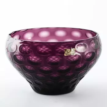 Конфетница фиолетовая 20 см Egermann