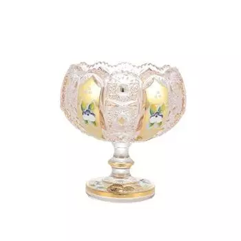 Конфетница на ножке 13 см Bohemia Max Crystal