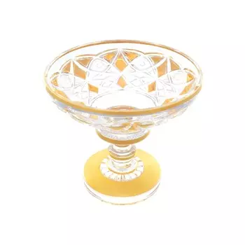 Конфетница на ножке 15 см Bohemia Max Crystal