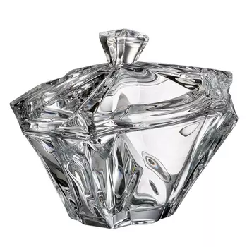 Конфетница с крышкой 22 см Crystalite Bohemia Enigma