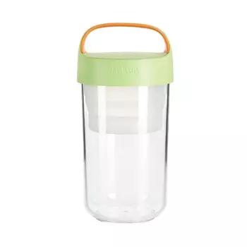 Контейнер-банка 600 мл Lekue To Go зелёный