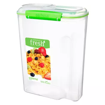 Контейнер для хлопьев 4,2 л Sistema Fresh зелёный