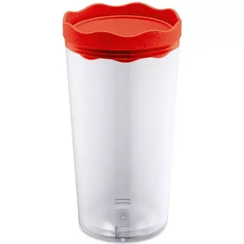 Контейнер для хранения 1 л Koziol Prince L organic красный