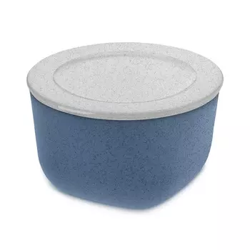 Контейнер для хранения продуктов 1 л Koziol Connect organic синий