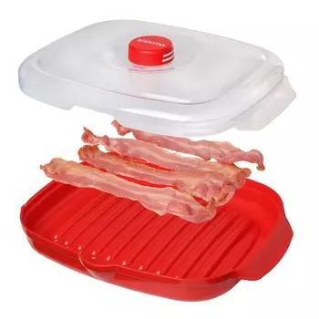 Контейнер для приготовления бекона Sistema Microwave