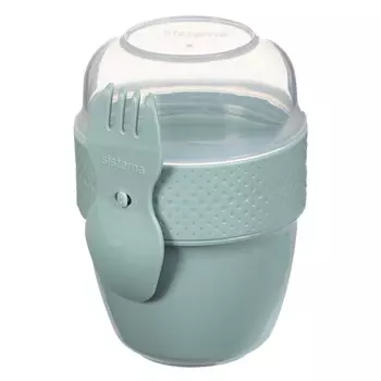 Контейнер двухуровневый 515 мл Sistema Renew мятный