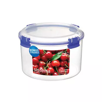 Контейнер круглый 1,5 л Sistema Klip IT