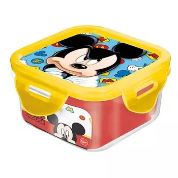 Контейнер квадратный 290 мл Микки Маус Символы