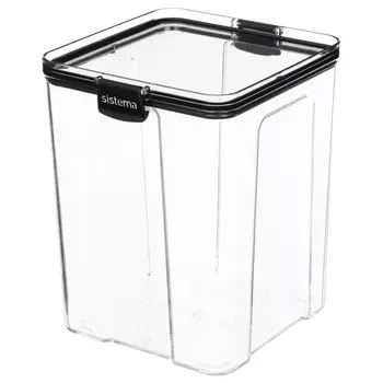 Контейнер квадратный 2,75 л Sistema Tritan