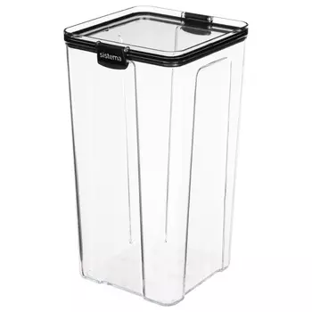Контейнер квадратный 4 л Sistema Tritan