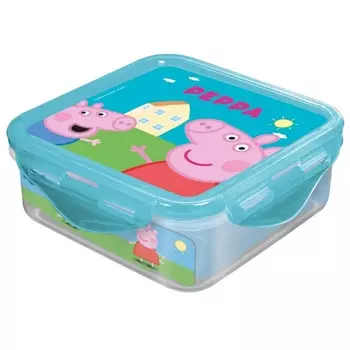 Контейнер квадратный Свинка Пеппа 500 мл Stor
