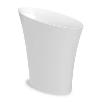 Контейнер мусорный Umbra Skinny белый