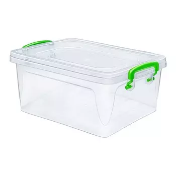 Контейнер прямоугольный 6 л Эльфпласт Fresh Box slim