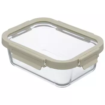 Контейнер стеклянный 1,05 л Smart Solutions светло-бежевый