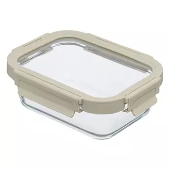 Контейнер стеклянный 640 мл Smart Solutions светло-бежевый