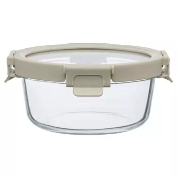 Контейнер стеклянный 650 мл Smart Solutions светло-бежевый