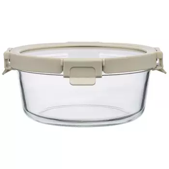 Контейнер стеклянный 950 мл Smart Solutions светло-бежевый