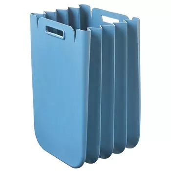 Корзина для белья складная Guzzini Eco Packly голубой