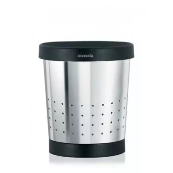 Корзина для бумаг 5 л Brabantia металлик