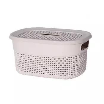 Корзина для хранения с крышкой 3 л Эльфпласт Ariana