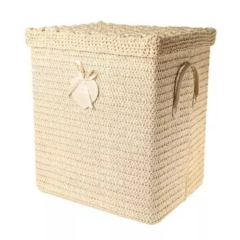 Корзина для хранения с крышкой прямоугольная Tony Basket Sweet Home бежевый