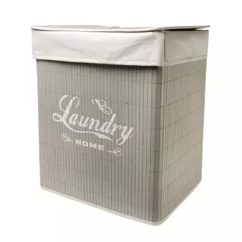 Корзина с крышкой 34 х 50 см Tony Basket серый