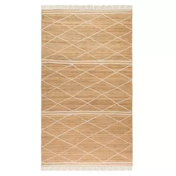 Ковёр из джута с бахромой 70 x 160 см Tkano Ethnic