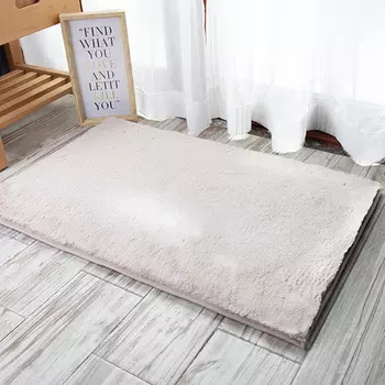 Ковёр плюшевый 100 х 150 см Dasch My Bunny бежевый