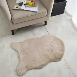 Коврик 60х90см плюшевый (беж)