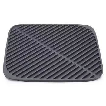 Коврик для сушки посуды маленький Joseph Joseph Flume серый