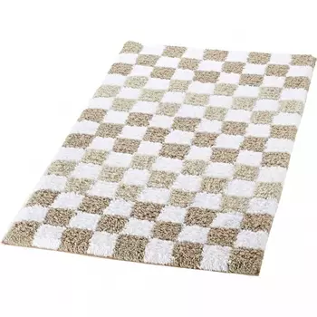 Коврик для ванной комнаты 55 х 85 см Ridder Grand Prix бежевый/коричневый