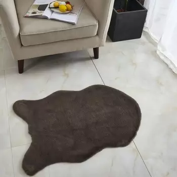 Коврик плюшевый 60 х 90 см Sofi De Marko шоколад