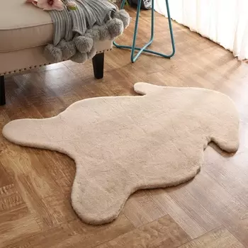 Ковёр плюшевый 80 х 120 см Sofi de Marko бежевый