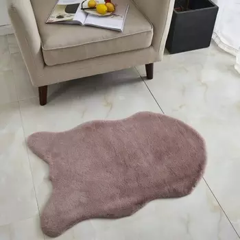 Коврик плюшевый 60 х 90 см Sofi de Marko пепельная роза