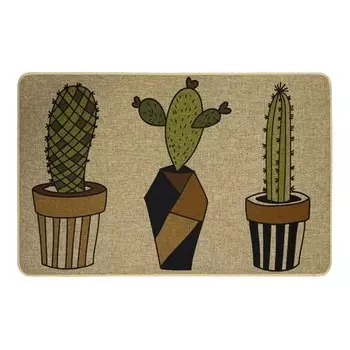 Коврик придверный 45 х 75 см Joy Home Кактусы