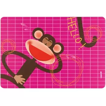 Коврик сервировочный детский Guzzini Hello обезьяна