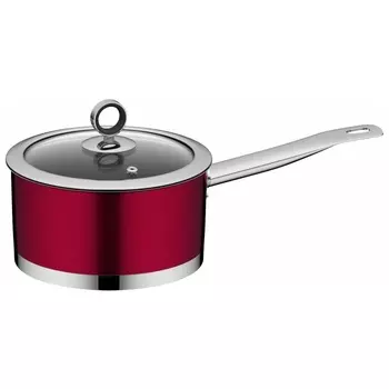 Ковш с крышкой 16 см Nadoba Cervena