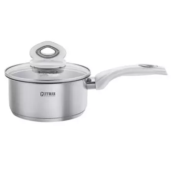 Ковш с крышкой 1,4 л Guffman Amore серебристый