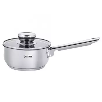 Ковш с крышкой 1,4 л Guffman Maestro серебристый