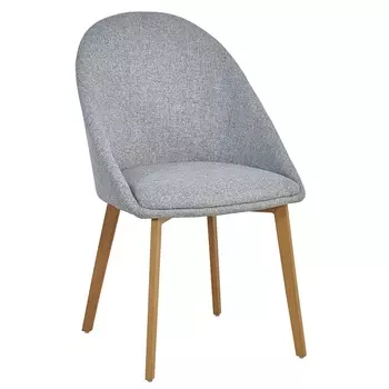 Кресло Berg Molly серое