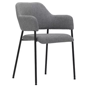 Кресло Wendy лен, серое