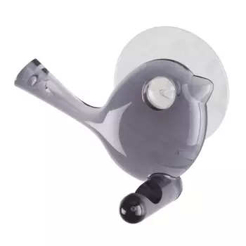 Крючок для душа настенный PIEP серый