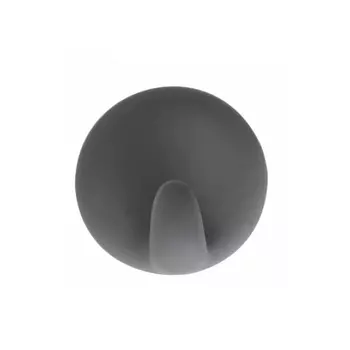 Крючок круглый самоклеящийся 5,7 см Ridder серый