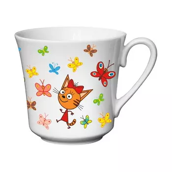Кружка 250 мл Priority Три кота Бабочки