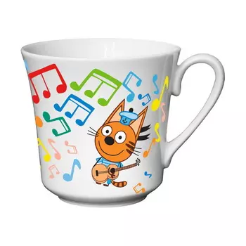 Кружка 250 мл "Три кота" Нотки