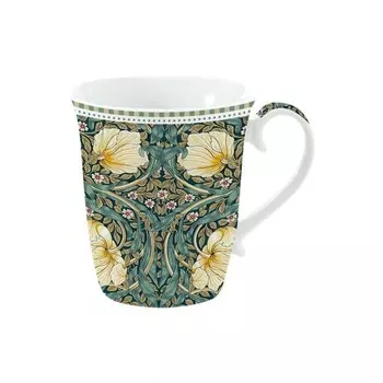 Кружка 275 мл William Morris тёмно-зелёный в подарочной упаковке